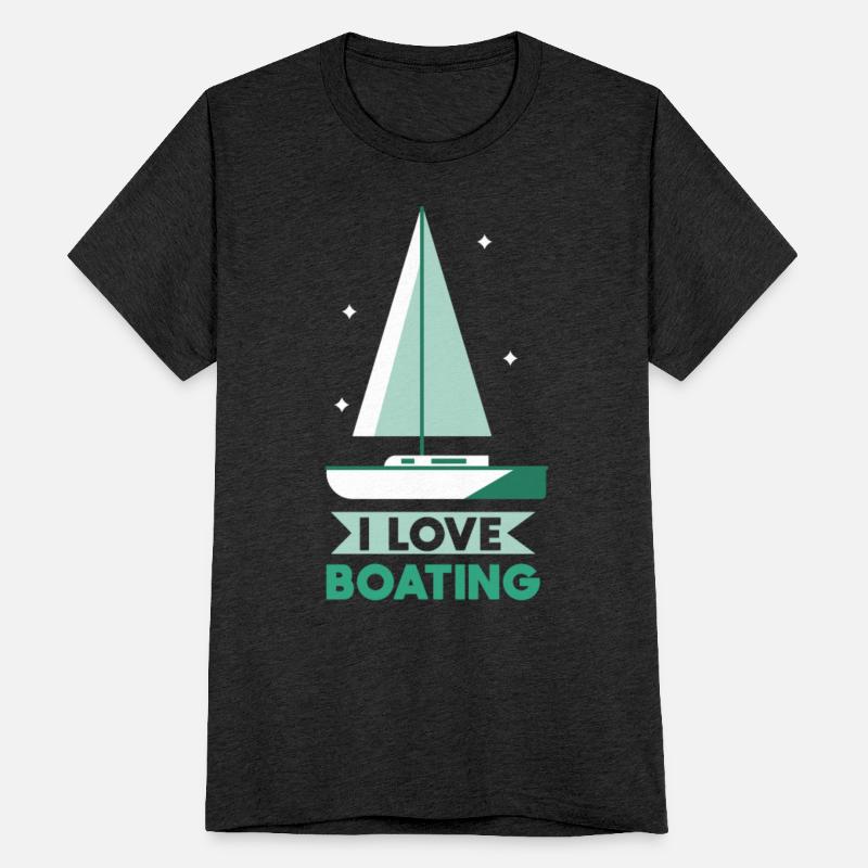 I Love Boating Ship Captain Boat Yacht