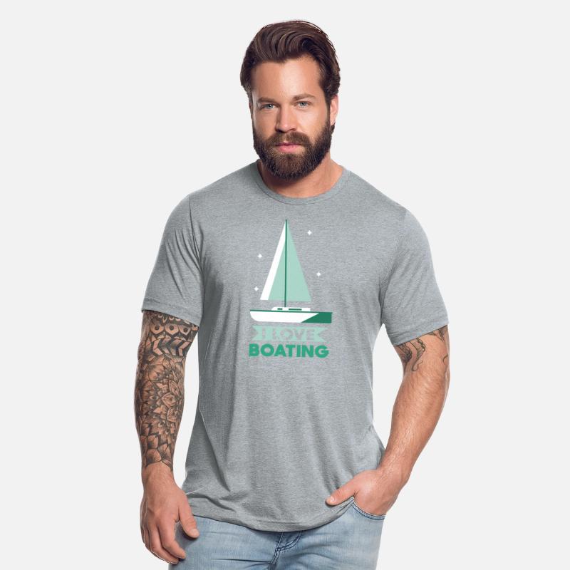 I Love Boating Ship Captain Boat Yacht