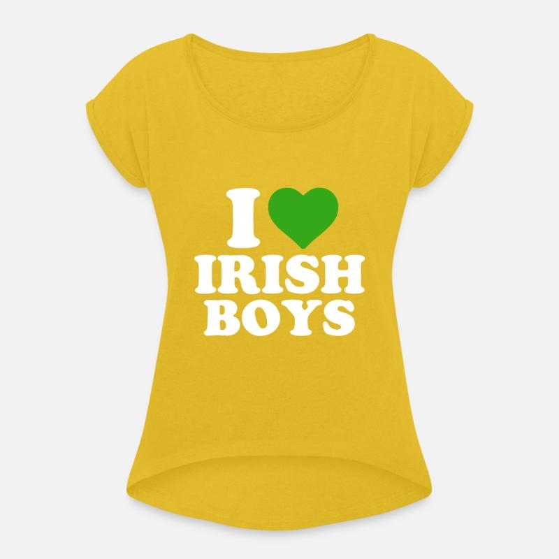I Love Irish Boys Funny St Patrick's Day Heart