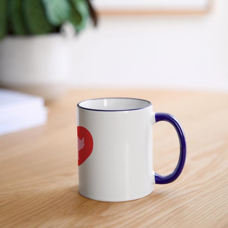 I Love Pigs pig heart piggy piglet silhouette