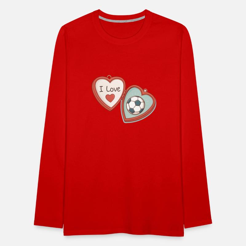 I Love Soccer Locket