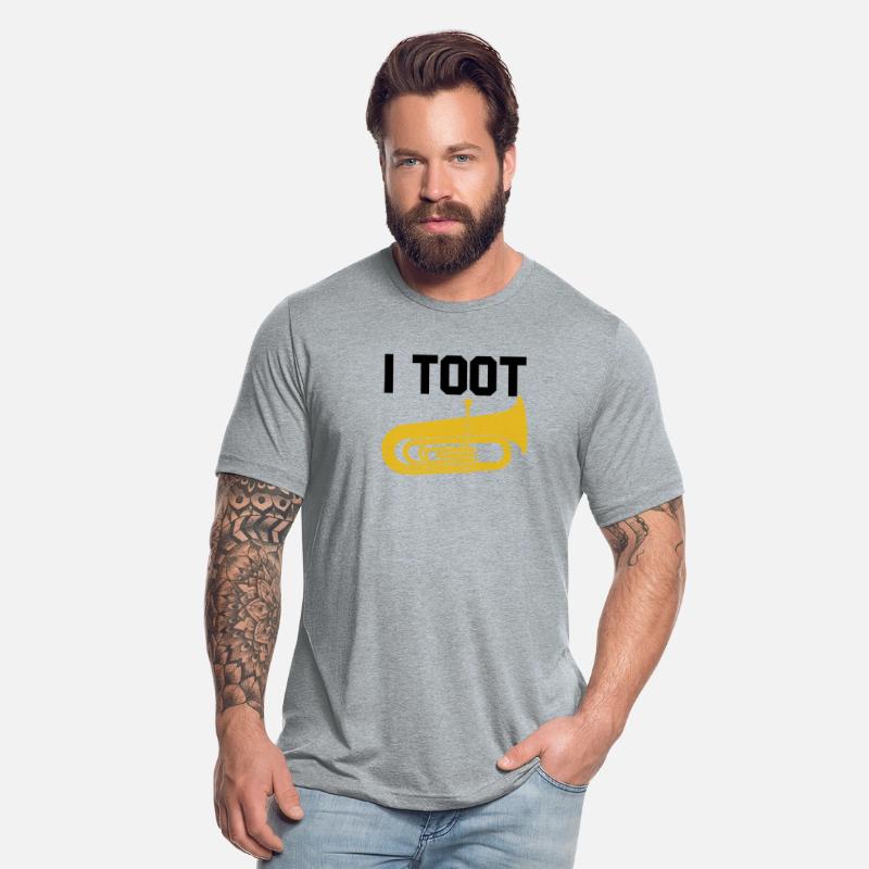 I Toot Tuba Funny Jazz Tuba Player School Band