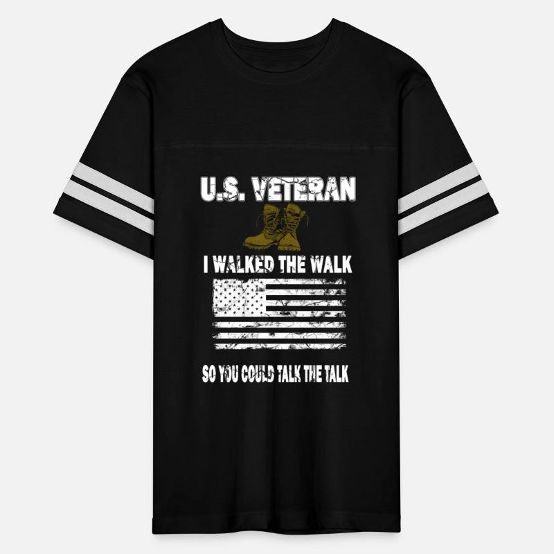 I Walked The Walk Military Veteran print