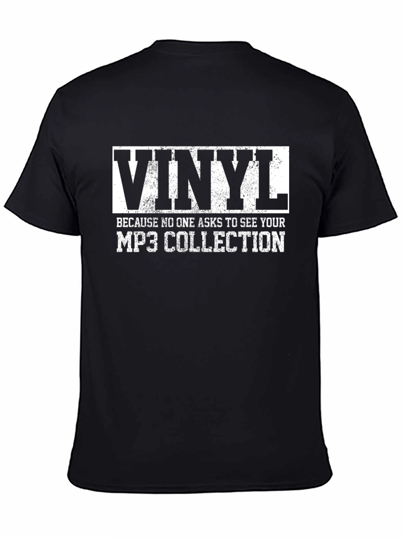 Vinyl vs MP3 T-Shirt: Music Lover Tee