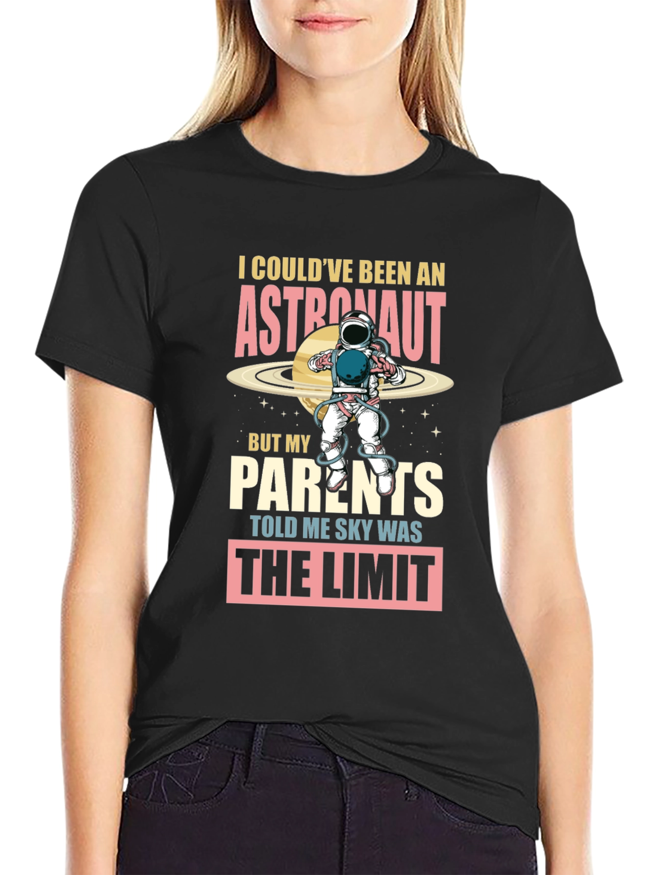 Astronaut T-Shirt: Skys the Limit!