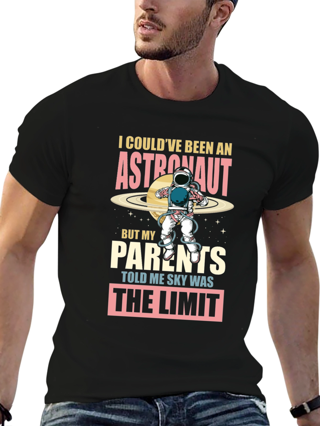 Astronaut T-Shirt: Skys the Limit!