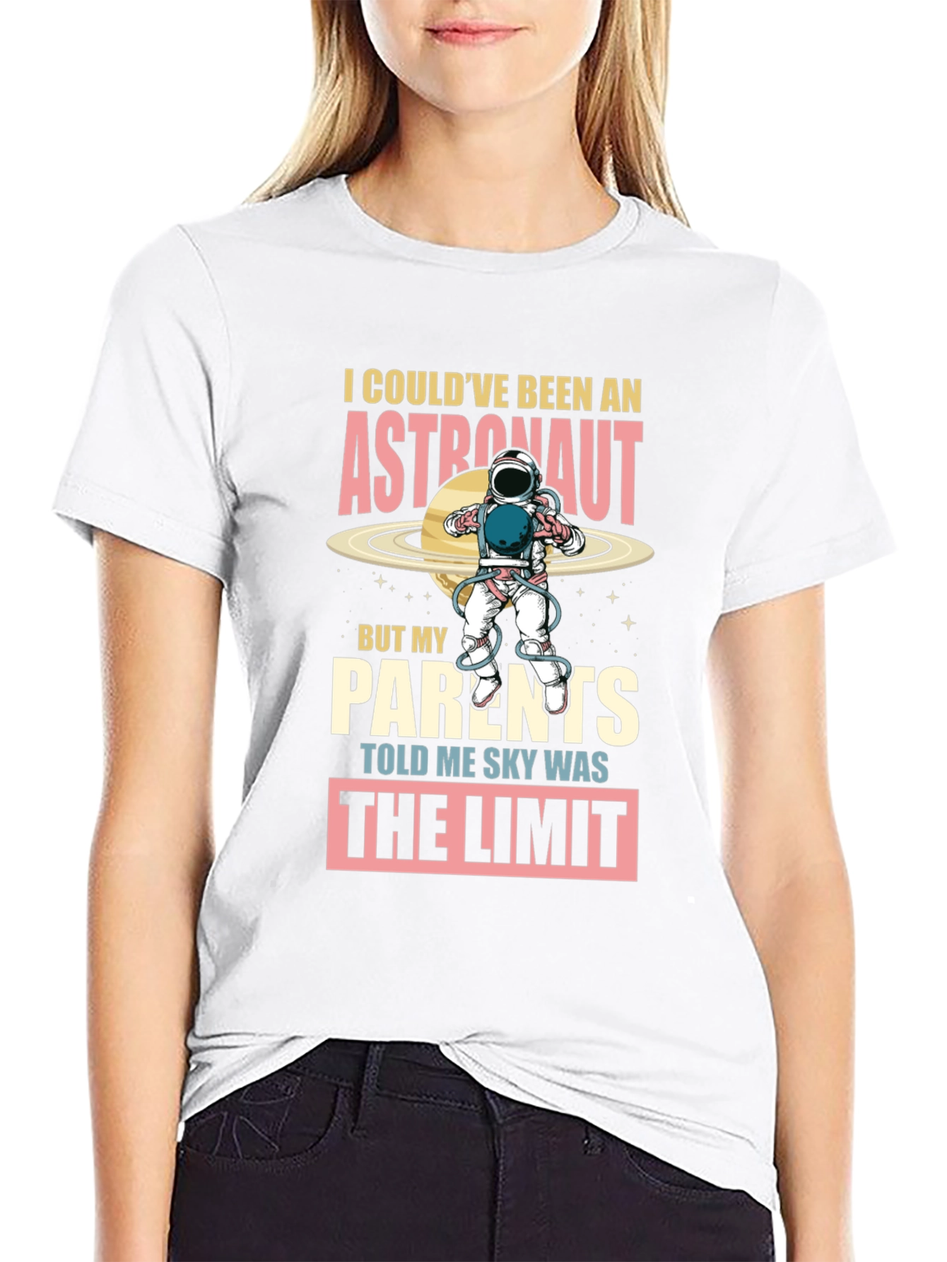 Astronaut T-Shirt: Skys the Limit!