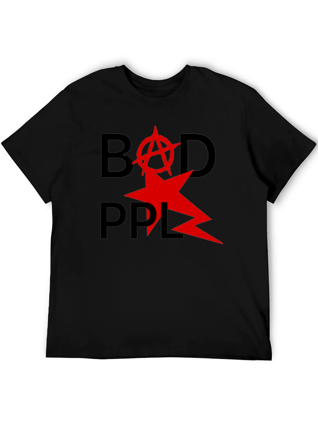 Bad PPL T-Shirt - Anarchy Star Design