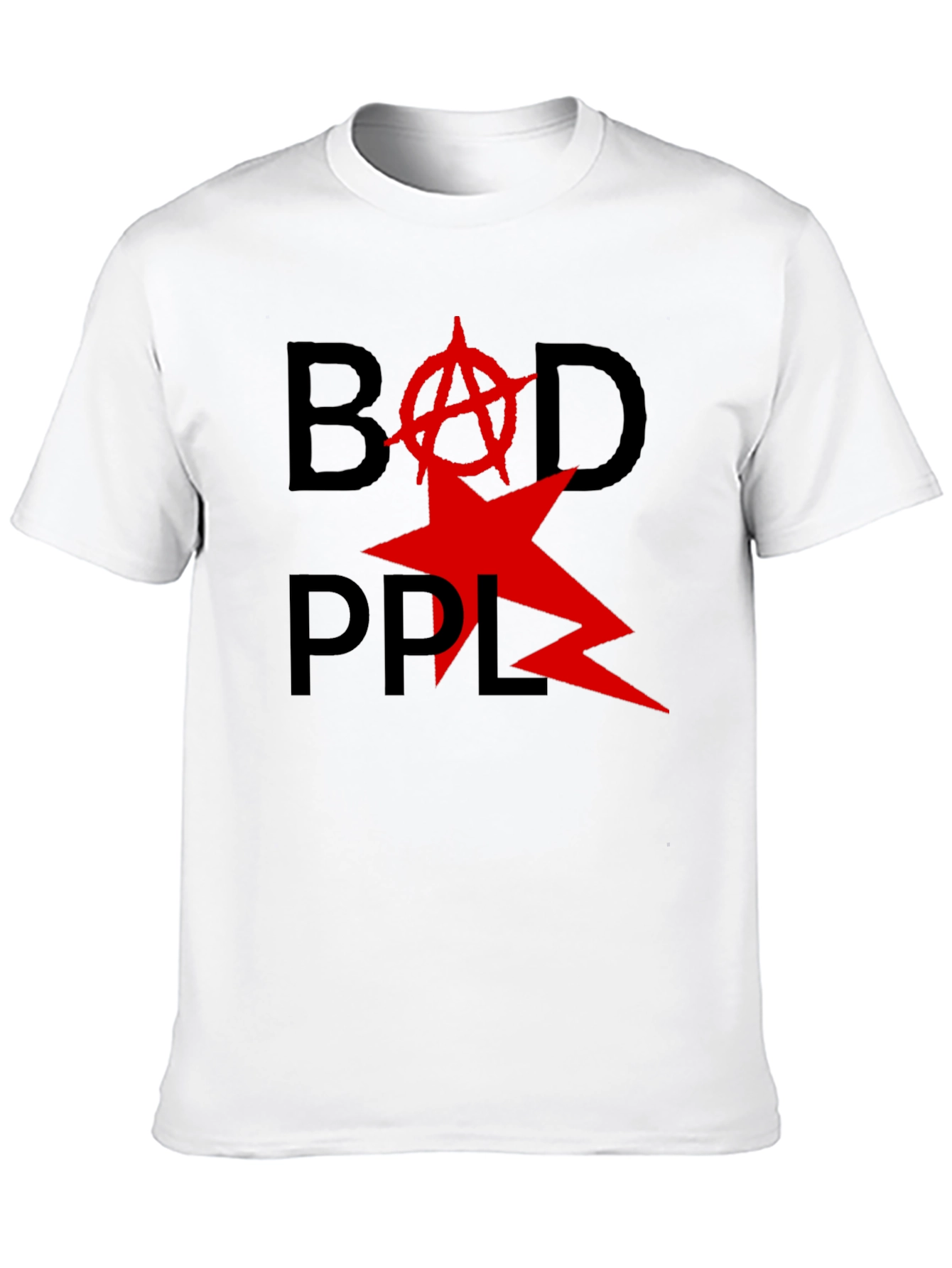 Bad PPL T-Shirt - Anarchy Star Design