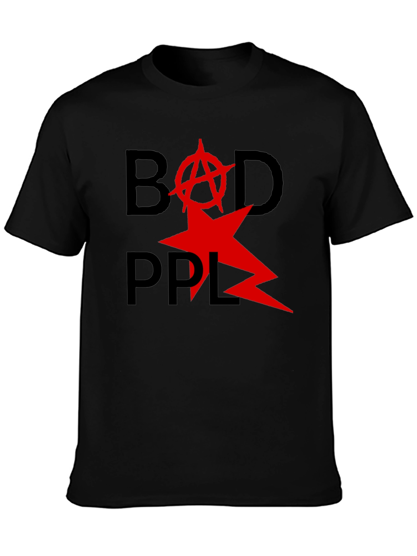 Bad PPL T-Shirt - Anarchy Star Design