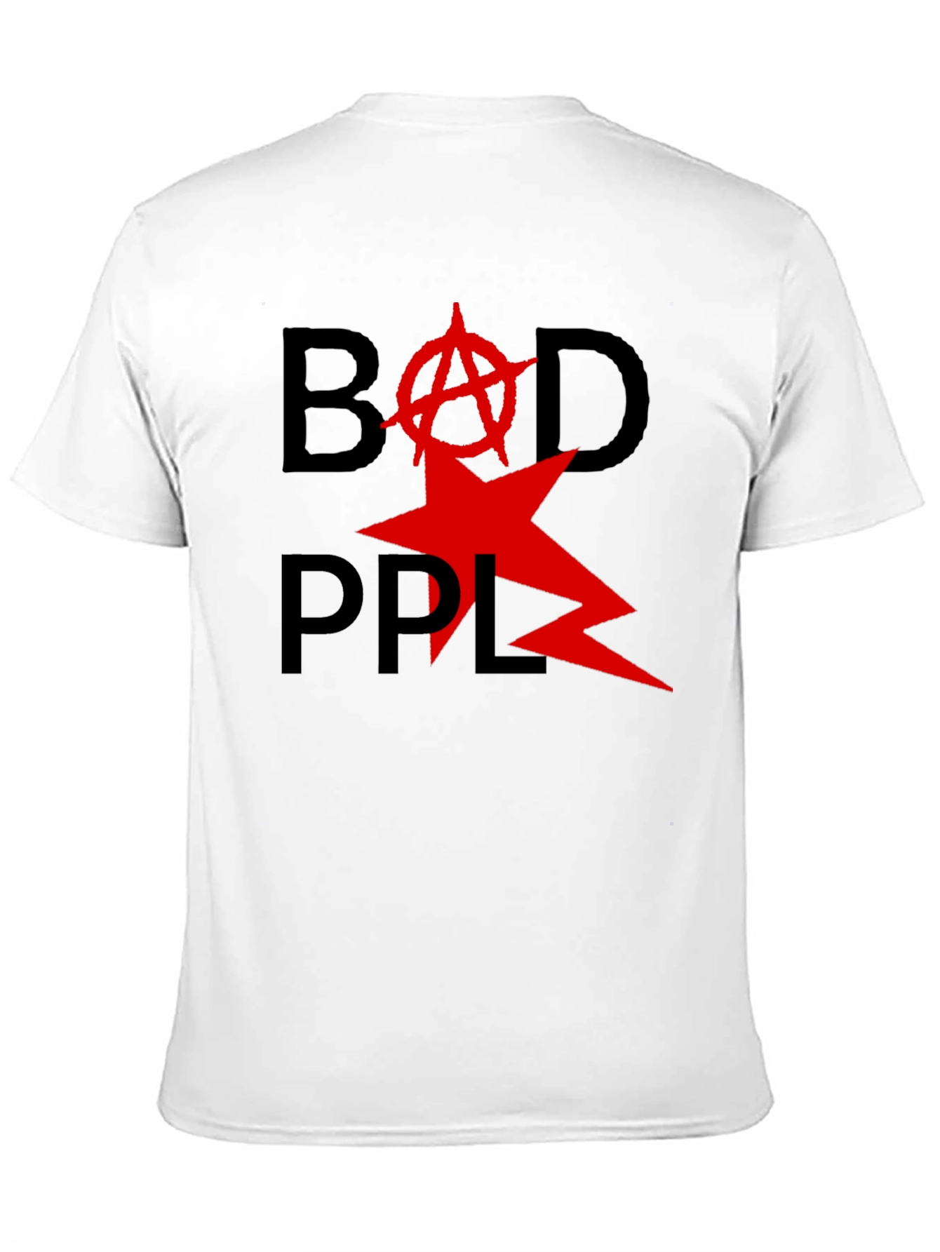 Bad PPL T-Shirt - Anarchy Star Design