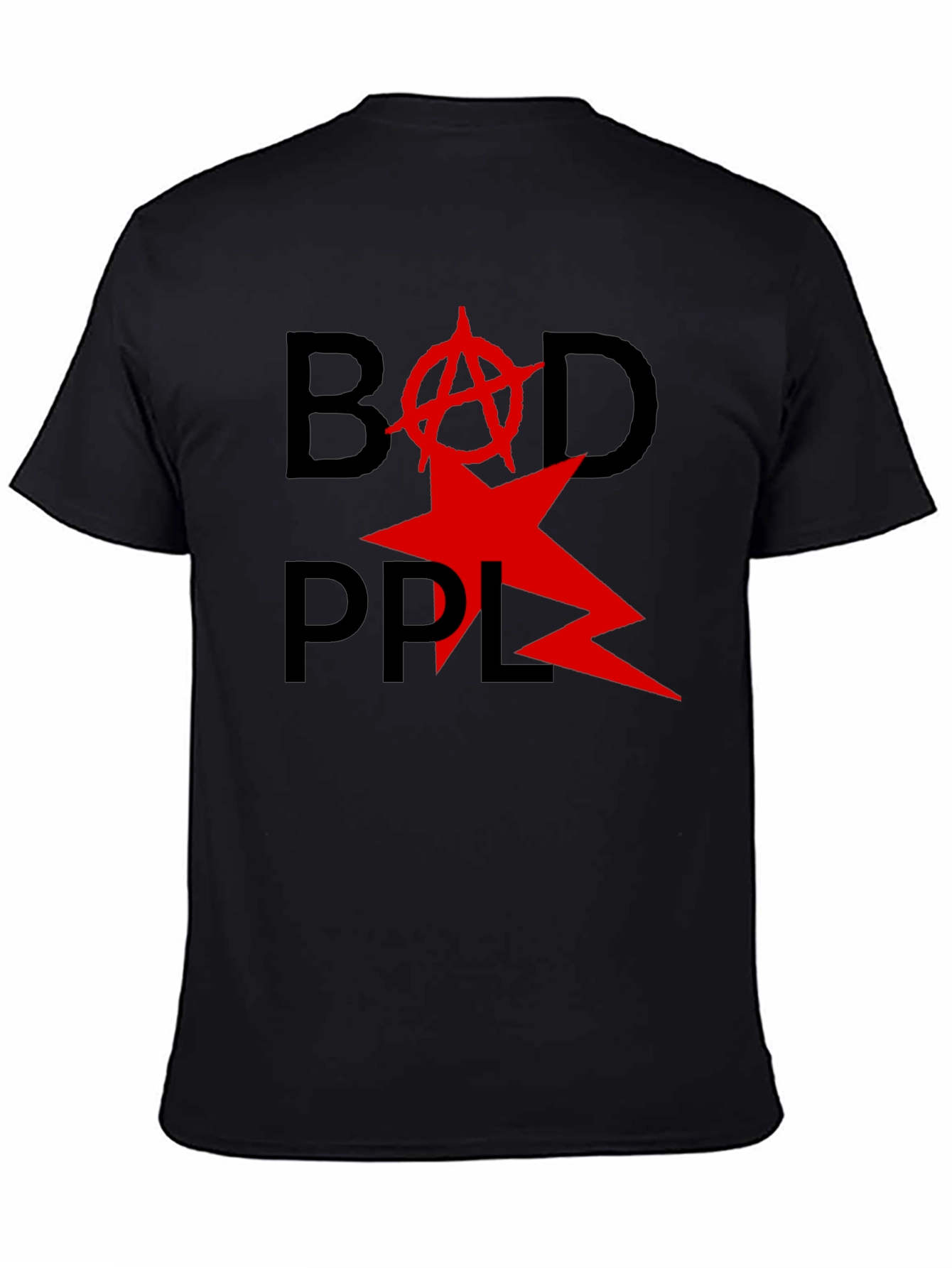 Bad PPL T-Shirt - Anarchy Star Design