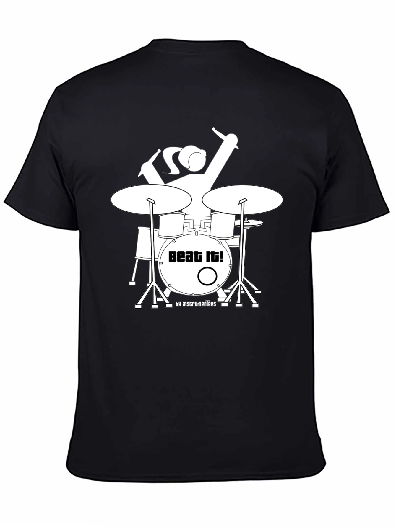 Beat It! Drummer Graphic T-Shirt
