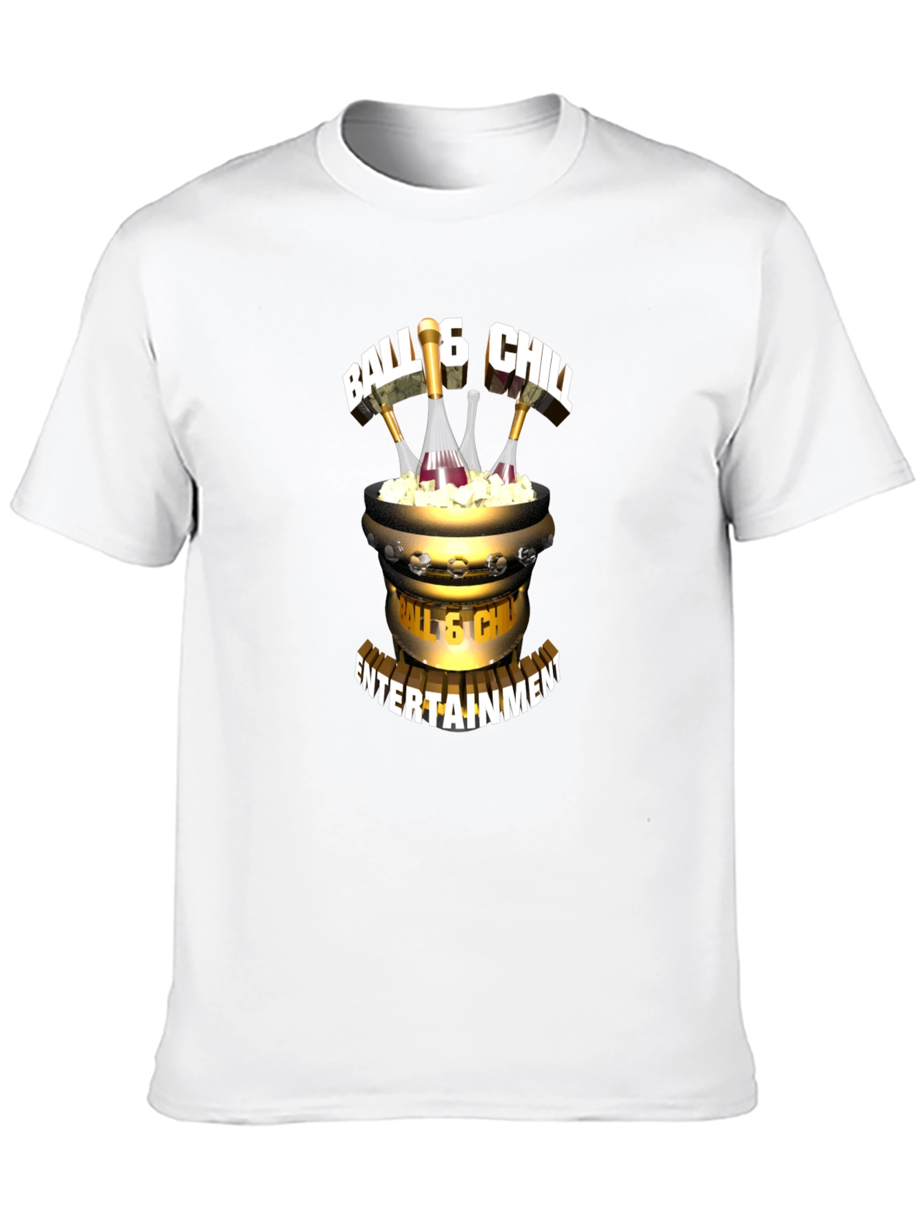 Ball & Chill Entertainment Black T-Shirt