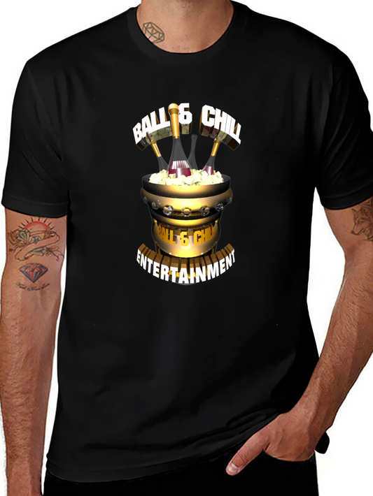 Ball & Chill Entertainment Black T-Shirt