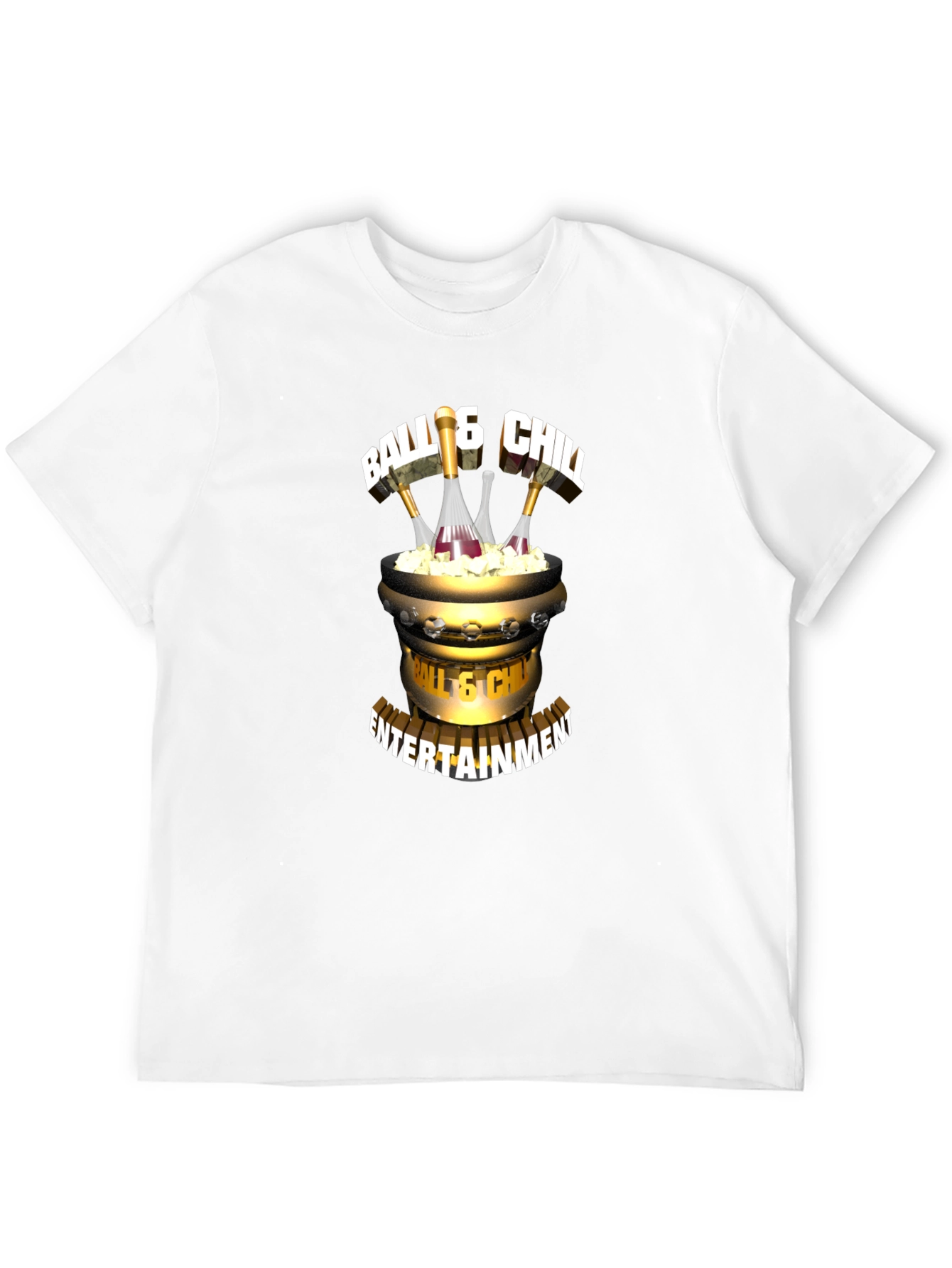 Ball & Chill Entertainment Black T-Shirt