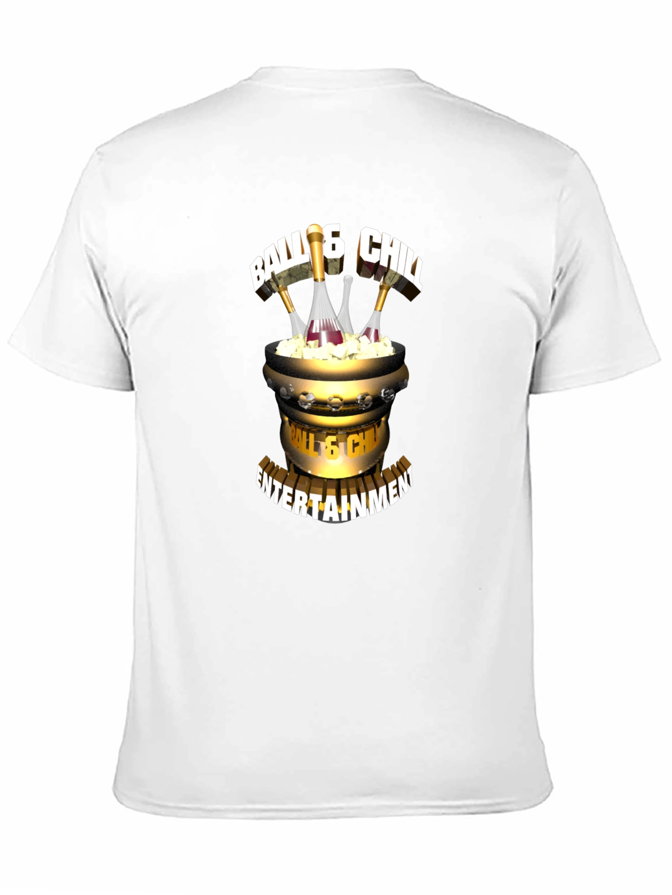 Ball & Chill Entertainment Black T-Shirt