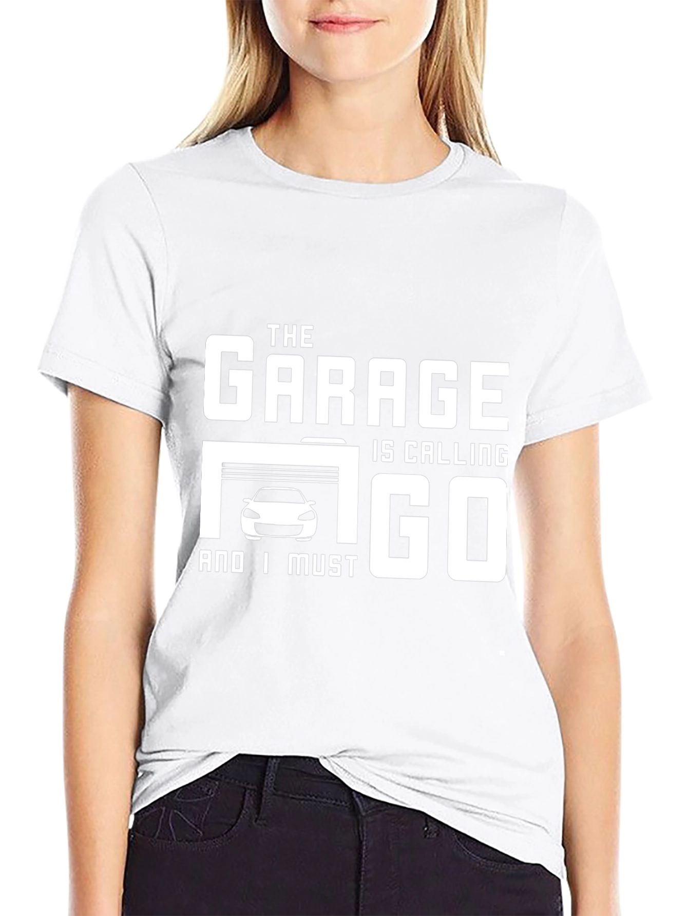 The Garage Is Calling Funny Car Lover T-Shirt