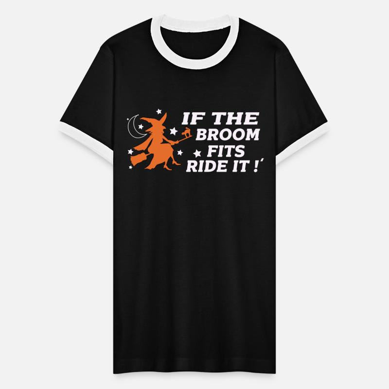 If The Broom Fits Ride It Halloween Quotes