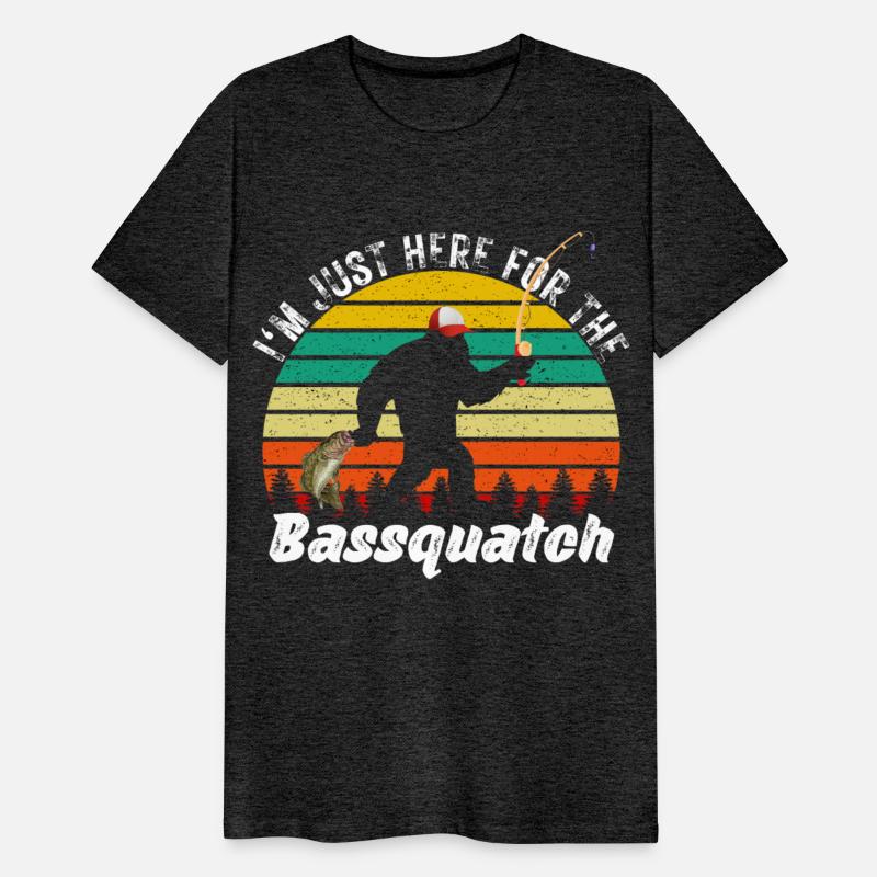 I'm Just Here For The Bassquatch Funny Bigfoot