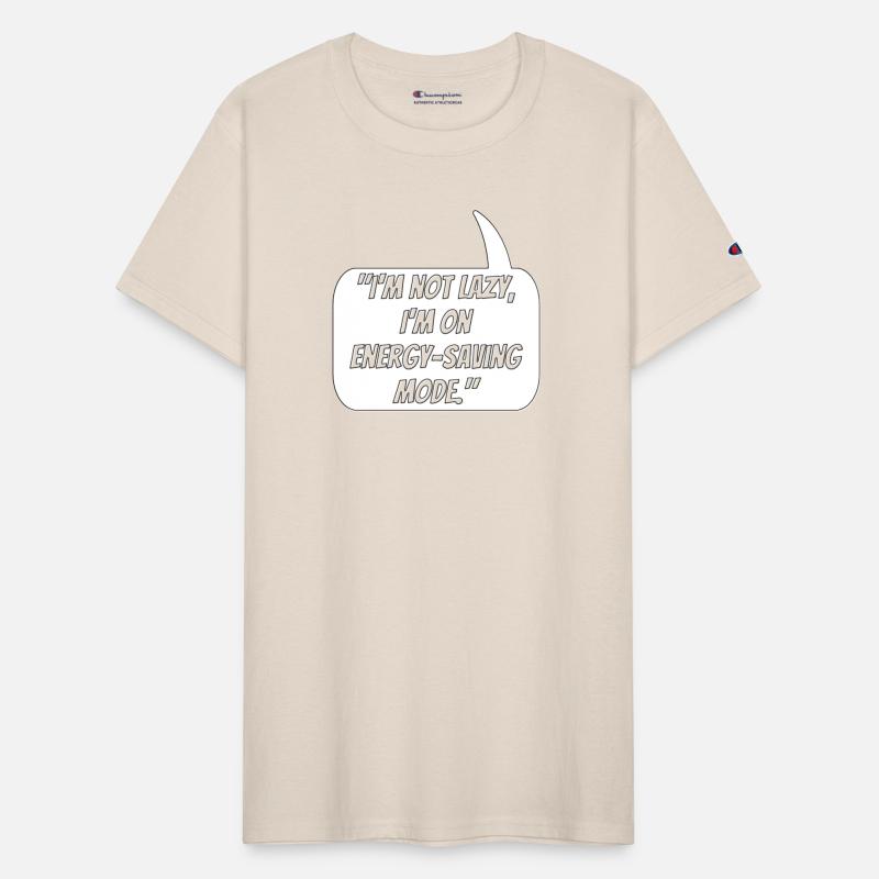 I'm not lazy, I'm on energy-saving mode