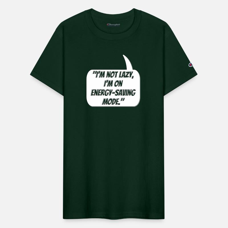 I'm not lazy, I'm on energy-saving mode