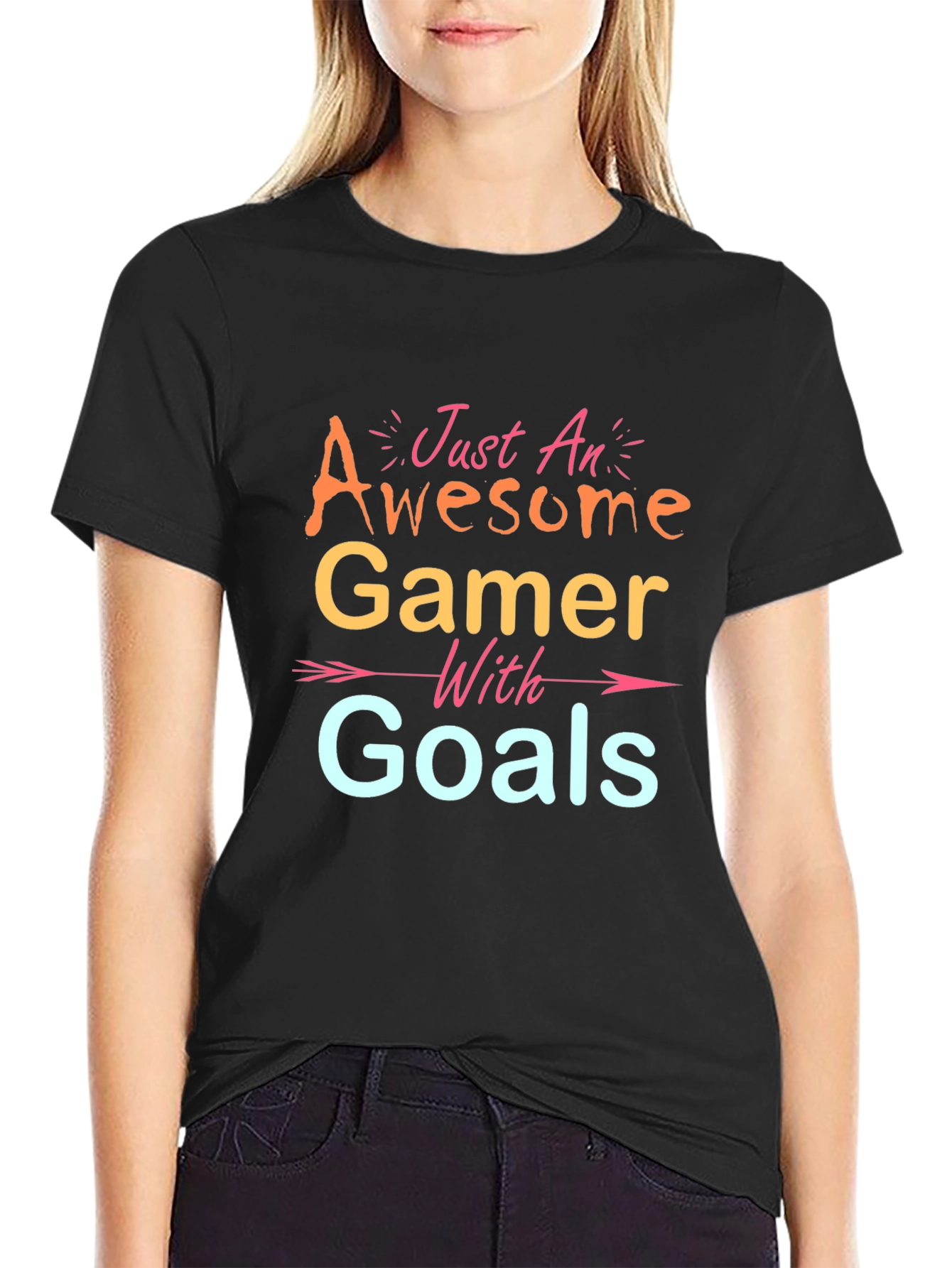 Awesome Gamer With Goals T-Shirt