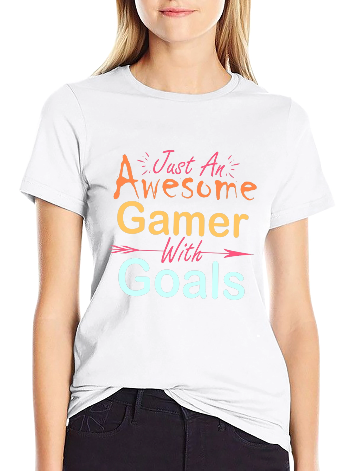 Awesome Gamer With Goals T-Shirt