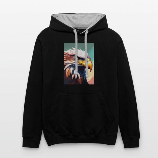 image of an angry eagle in a contemporary medieval