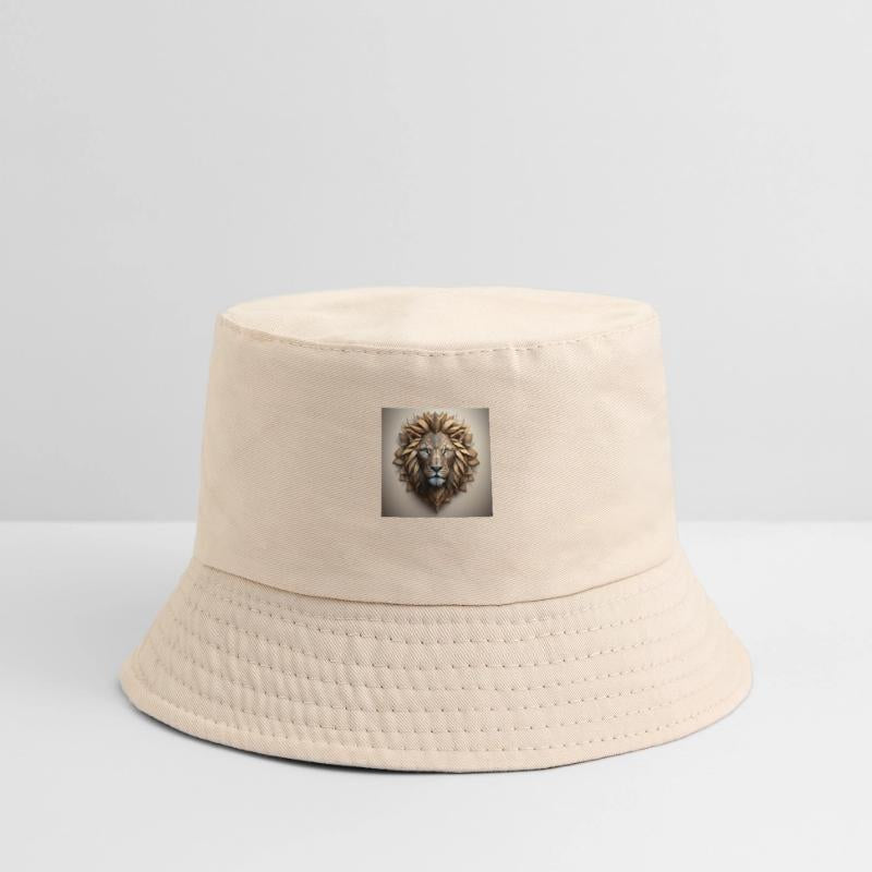 Inner Strength, Outer Calm: The Geometric Lion Man