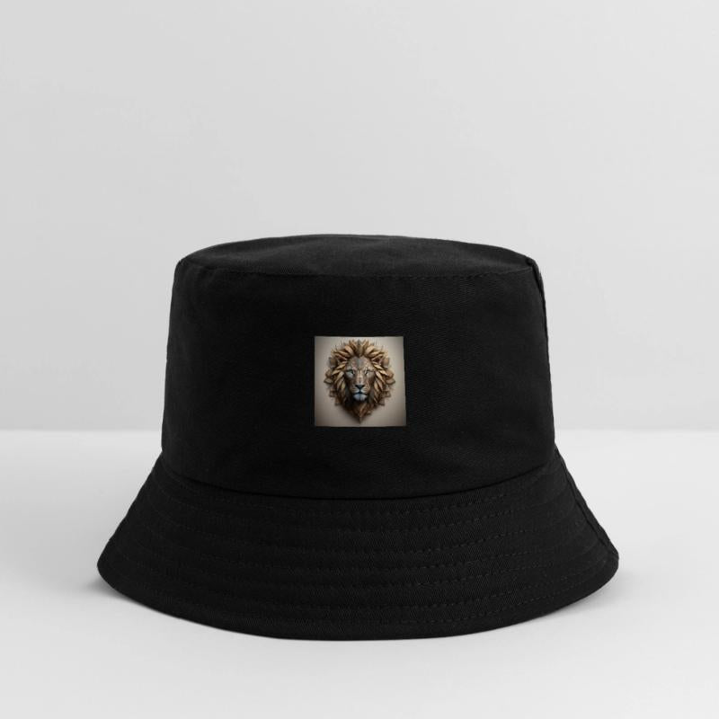 Inner Strength, Outer Calm: The Geometric Lion Man