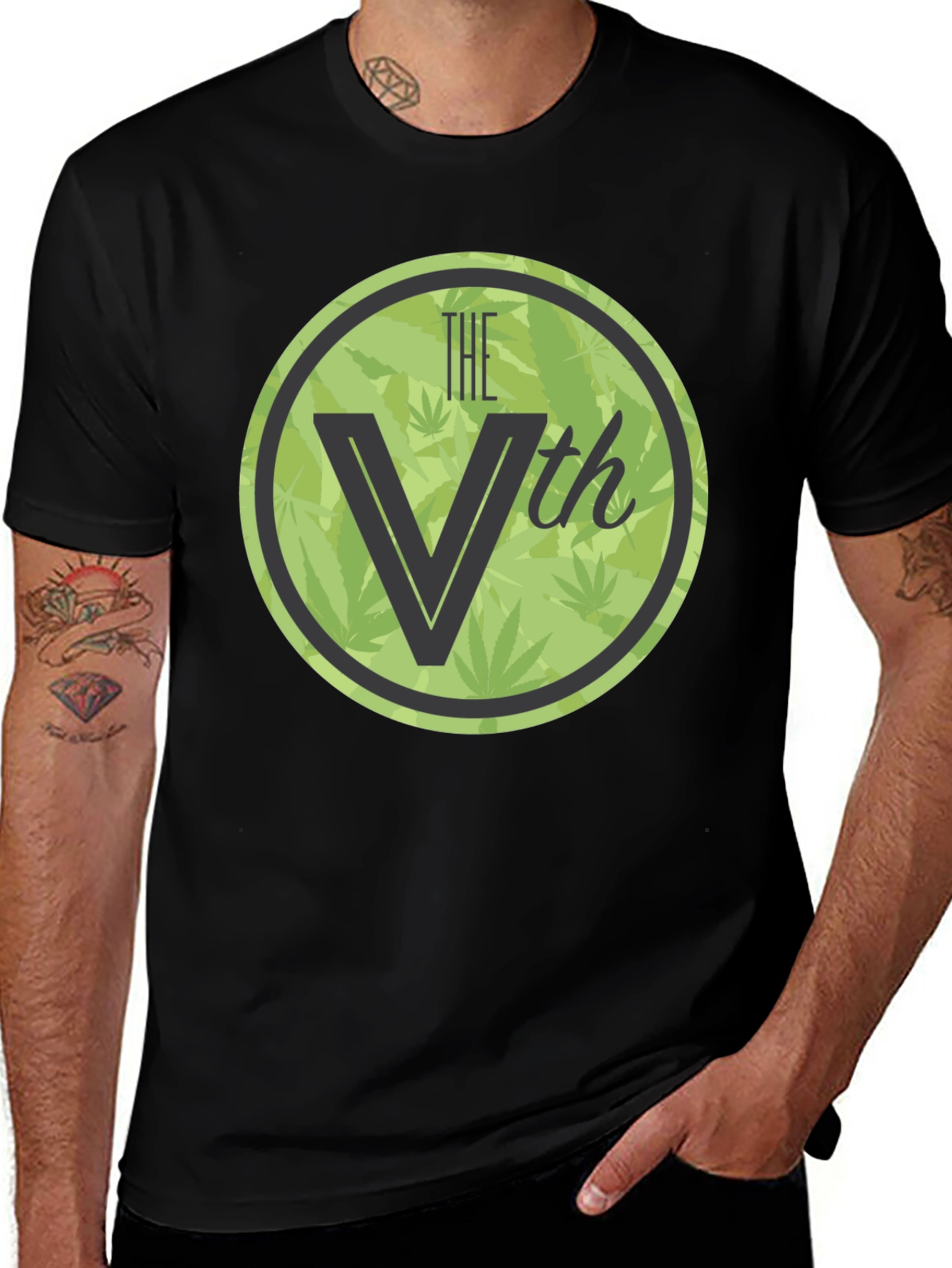 The Vth - Cannabis Design T-Shirt