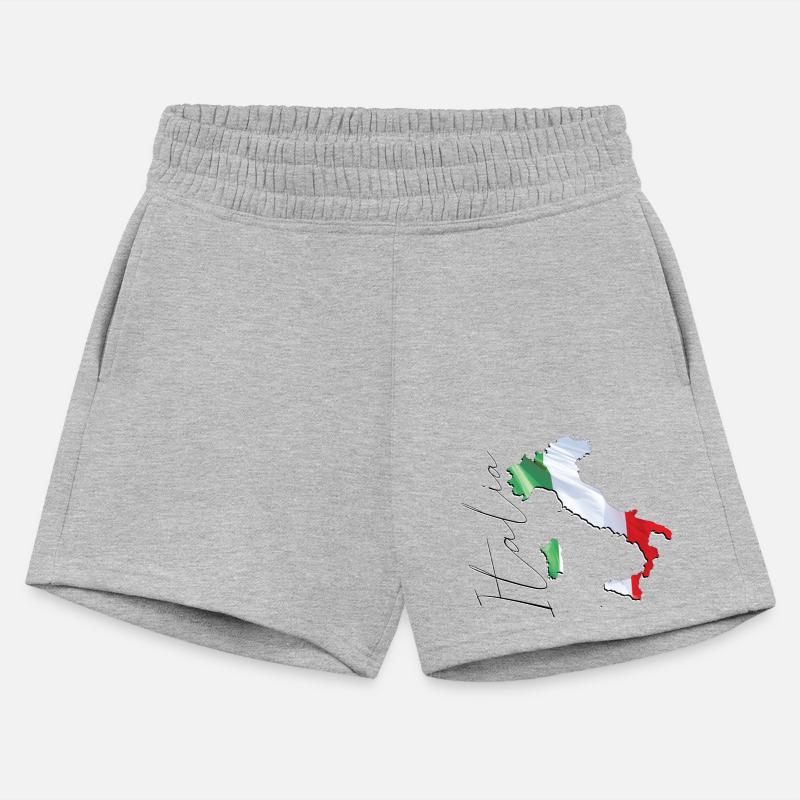 Italy Flag in Italy Map IT