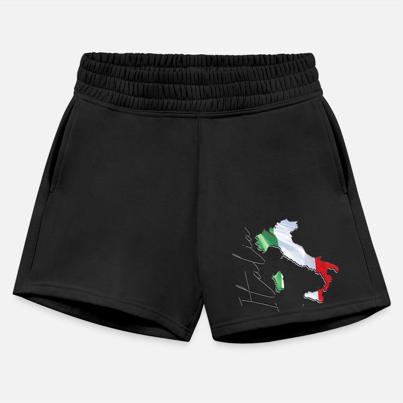 Italy Flag in Italy Map IT