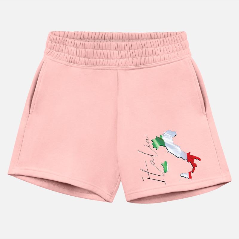 Italy Flag in Italy Map IT