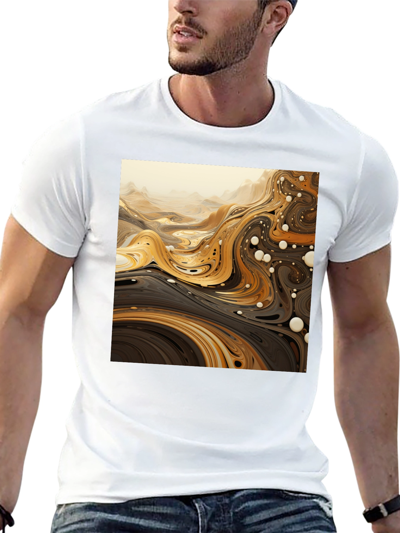 Abstract Art T-Shirt - Modern Style