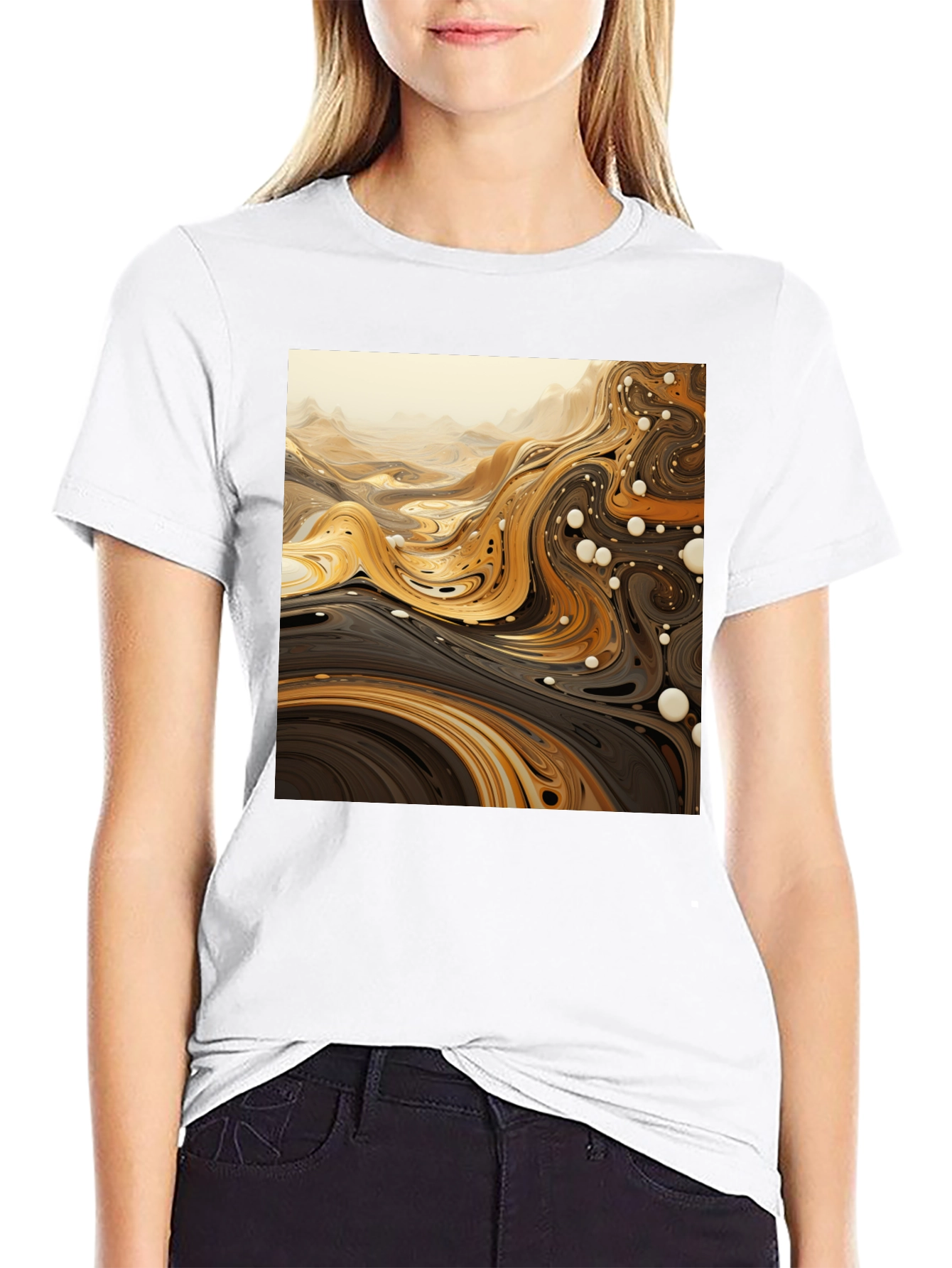 Abstract Art T-Shirt - Modern Style
