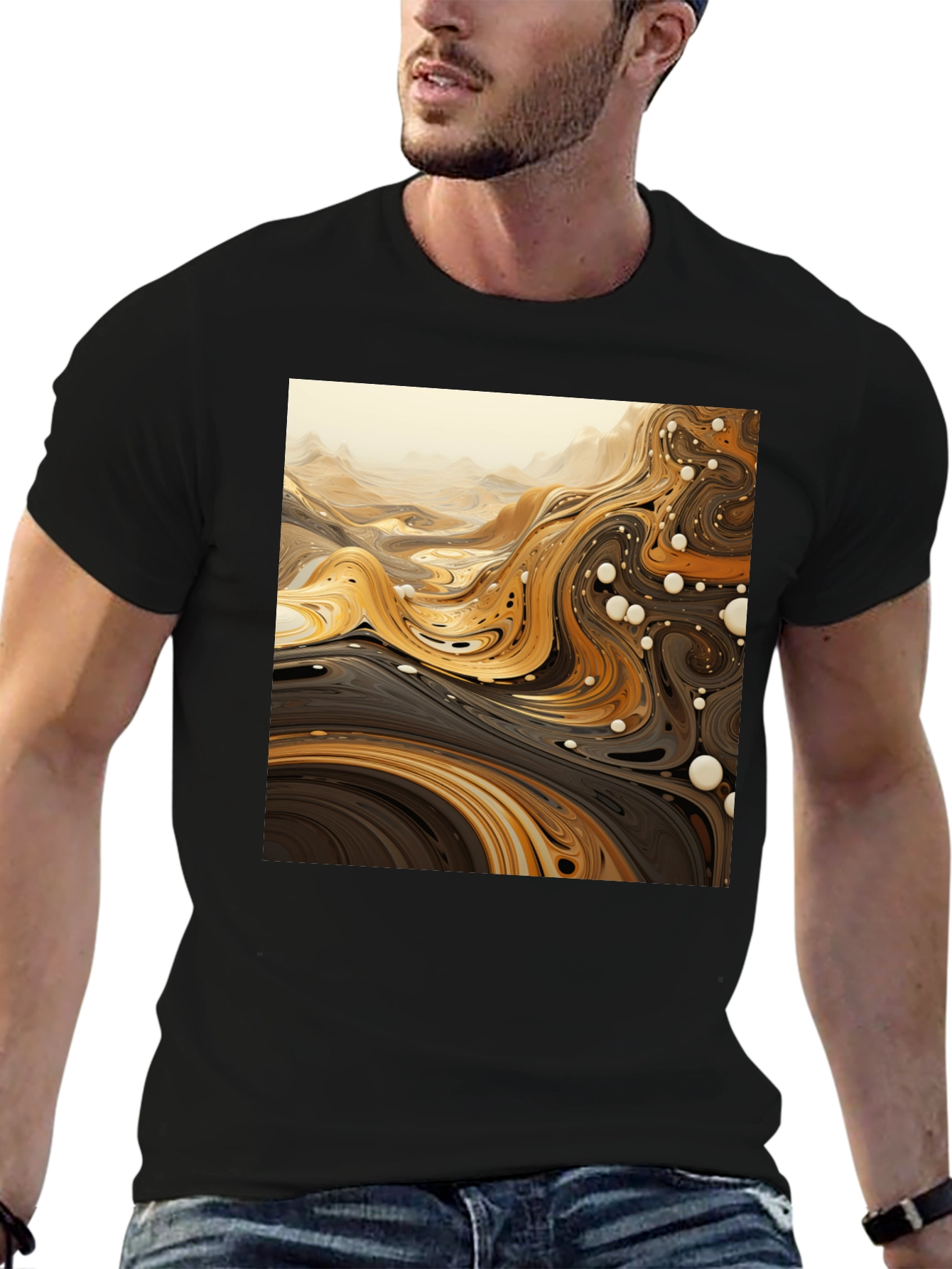 Abstract Art T-Shirt - Modern Style