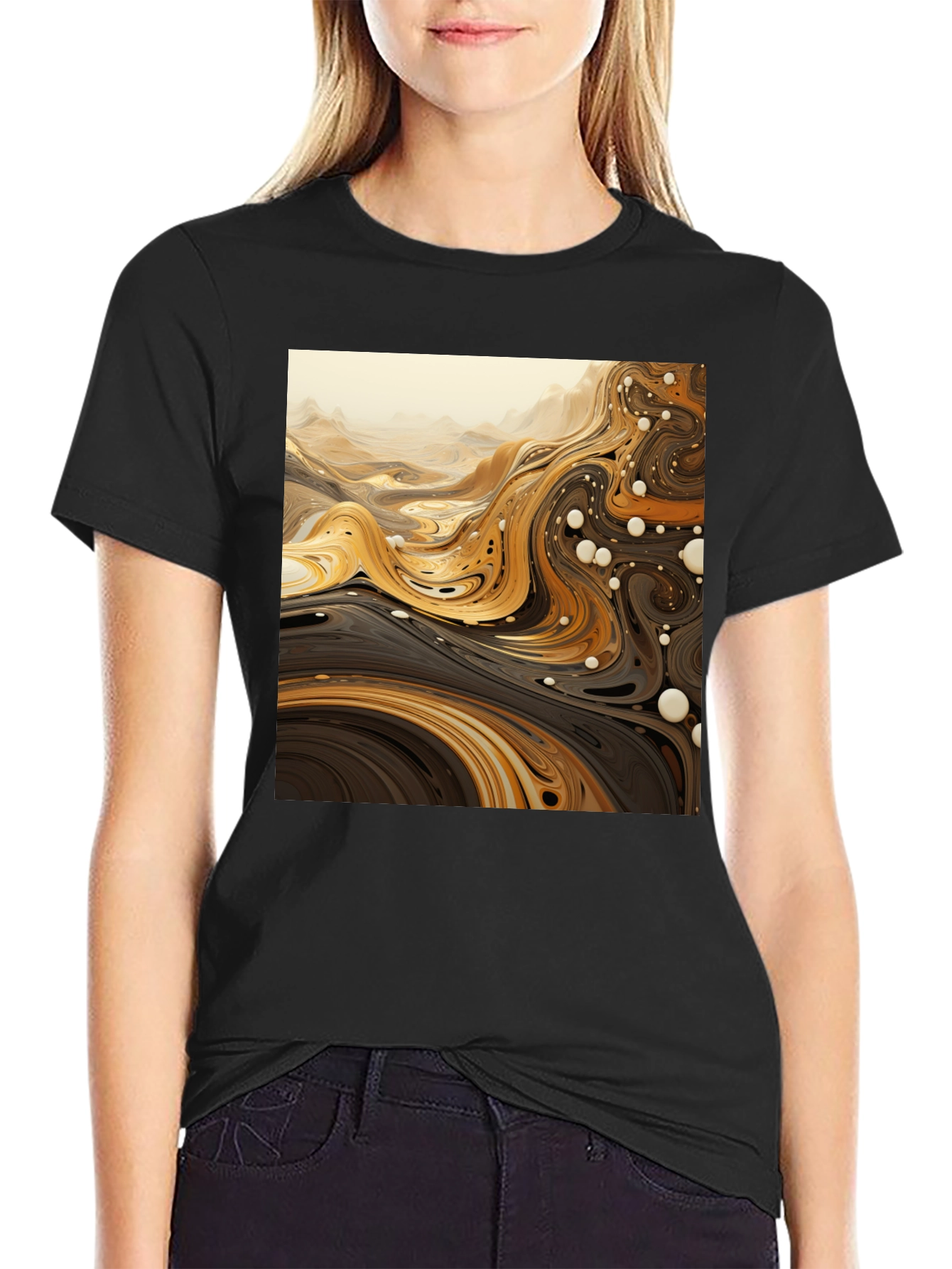 Abstract Art T-Shirt - Modern Style