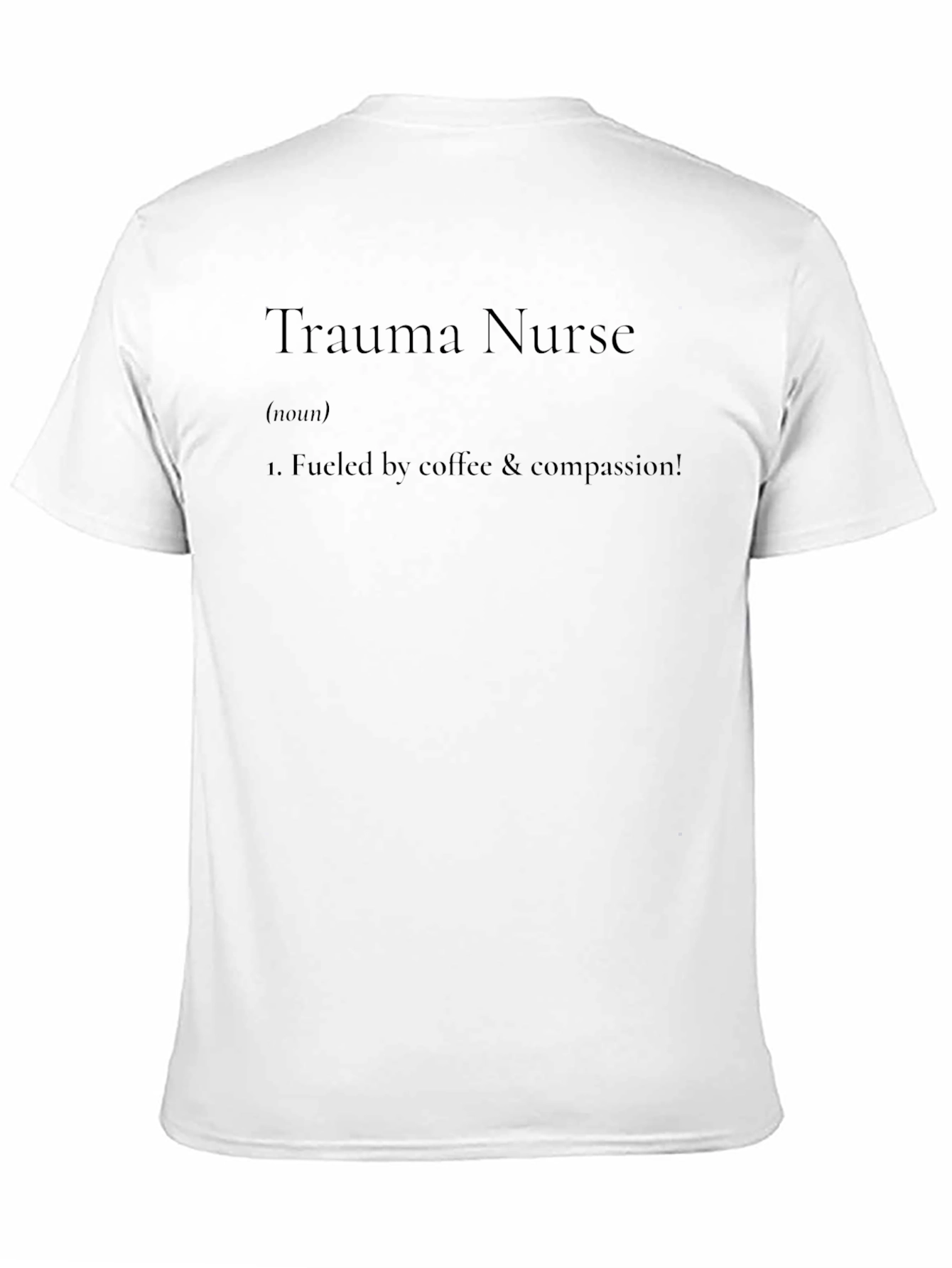 Trauma Nurse Coffee Compassion T-Shirt