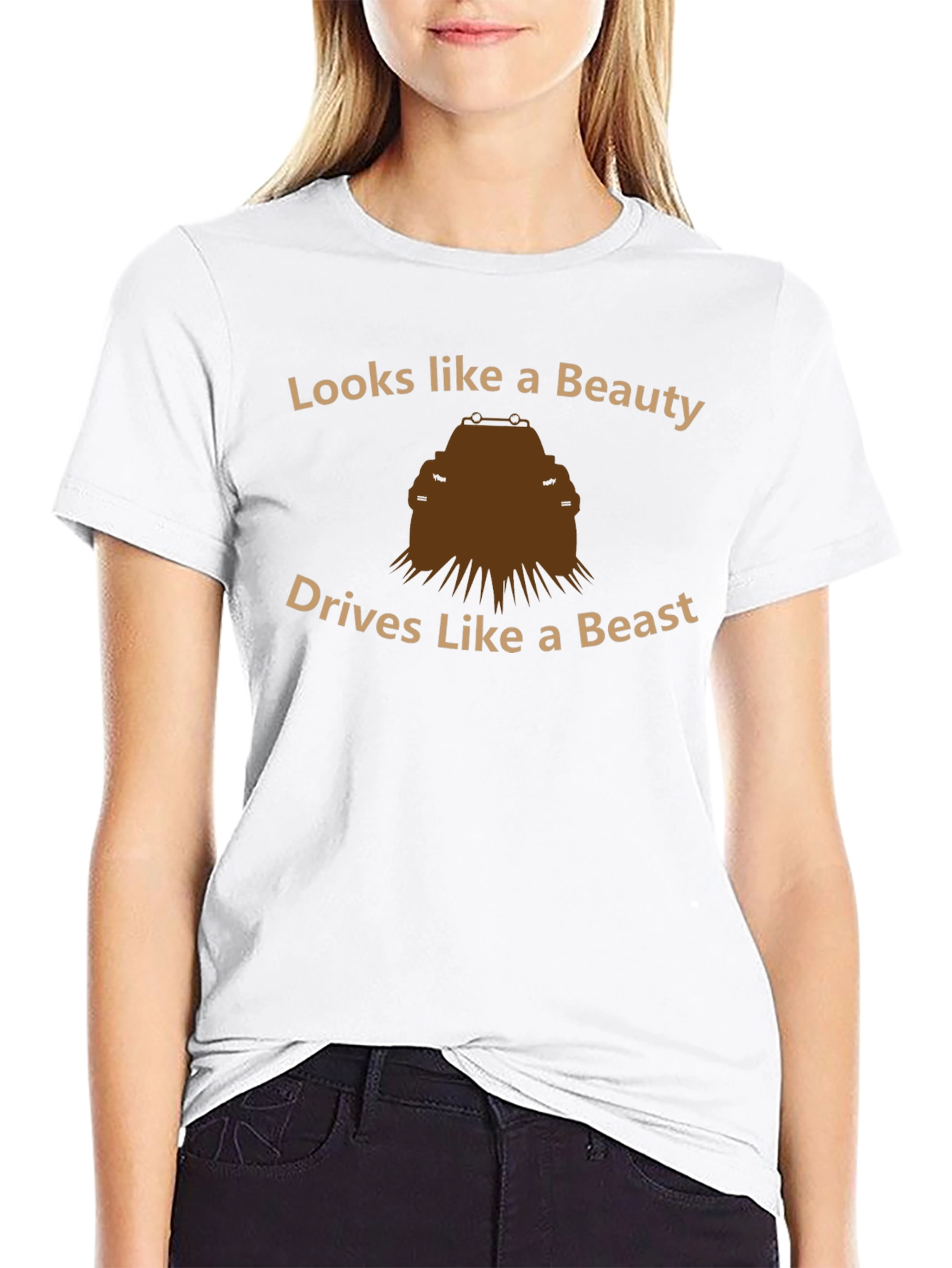 Beauty & Beast Car Enthusiast T-Shirt