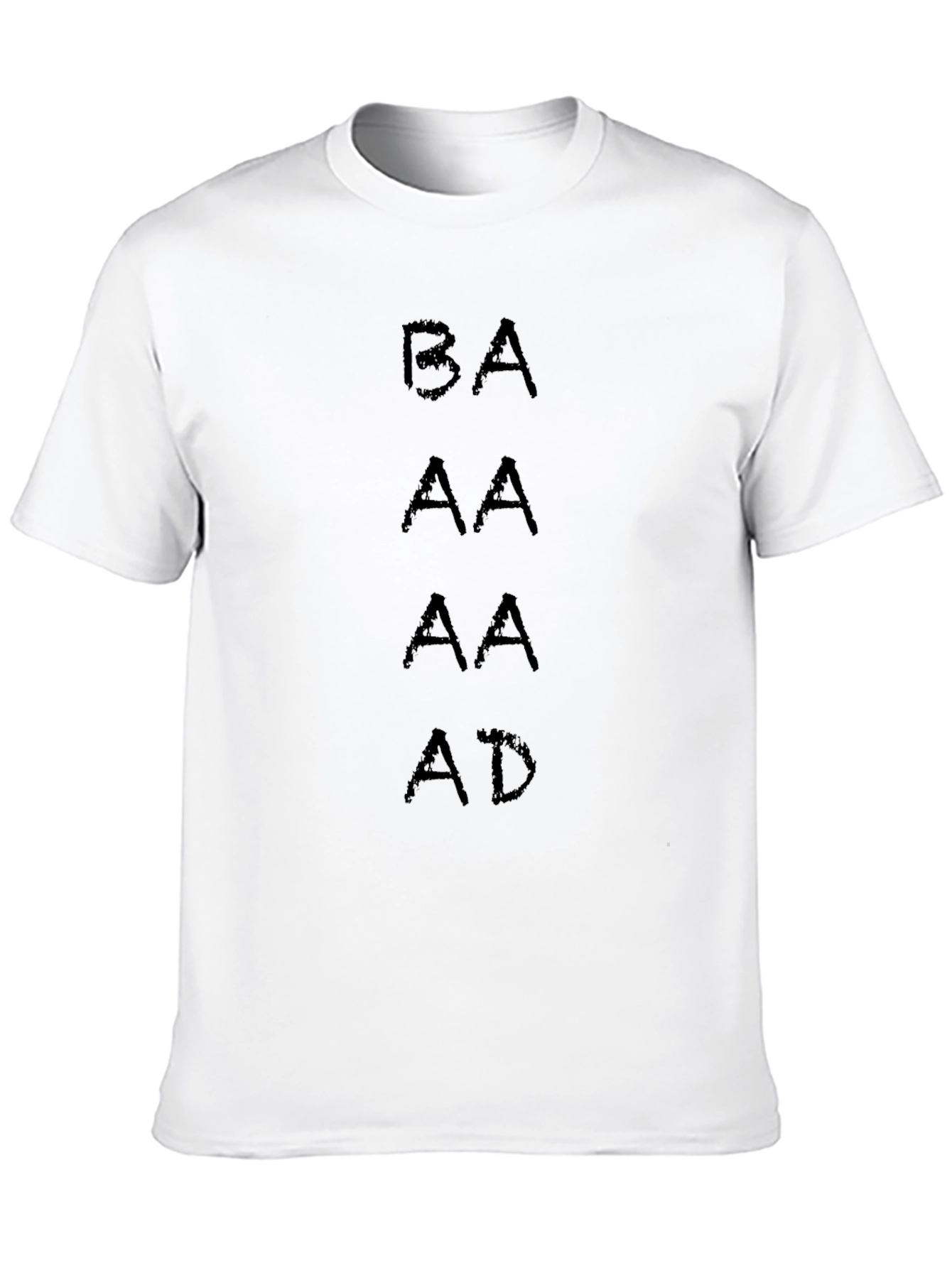 BAAA AD T-Shirt - Funny Sheep Pun Tee