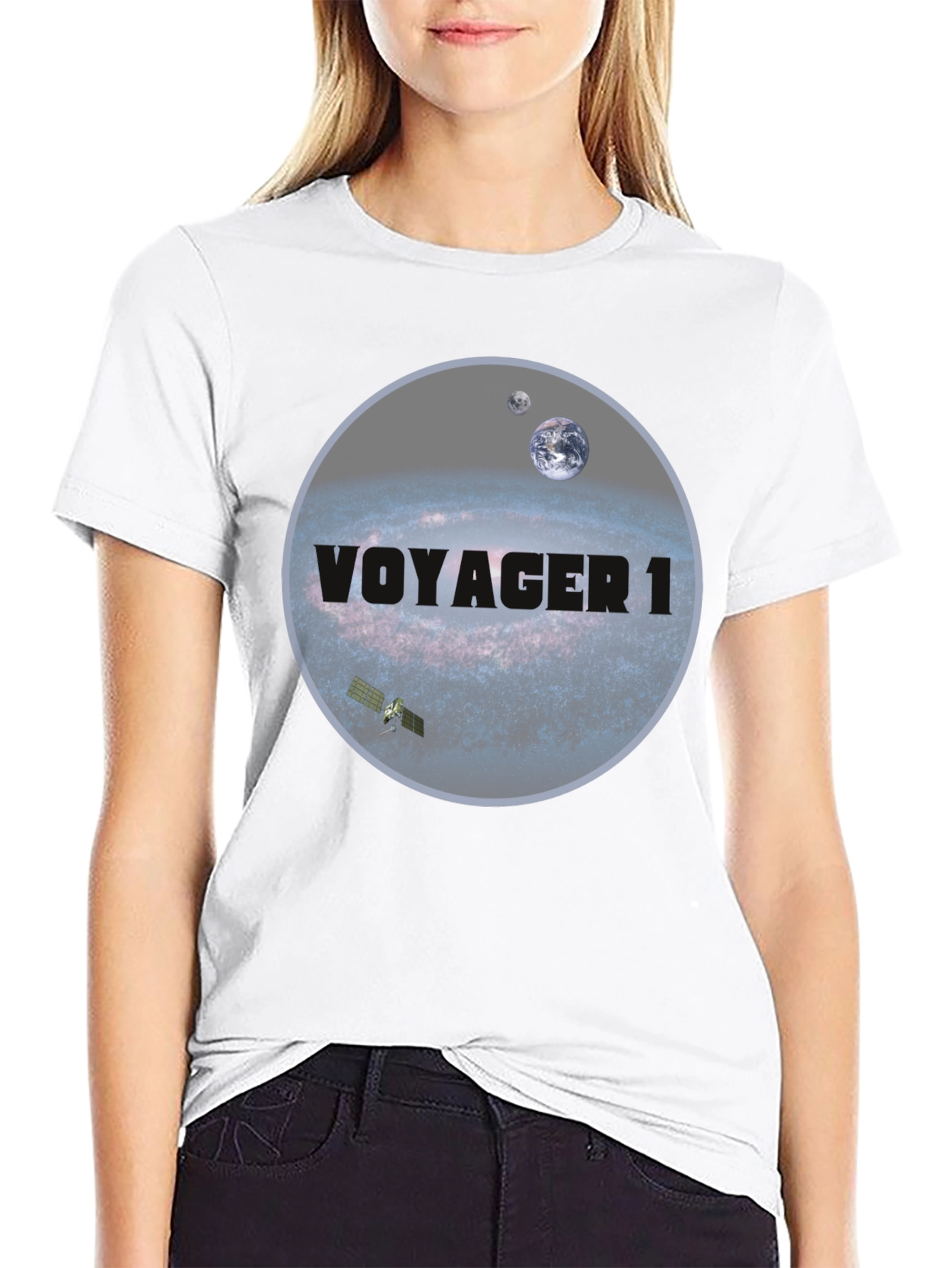 Voyager 1 Galaxy T-Shirt - Space Exploration Tee