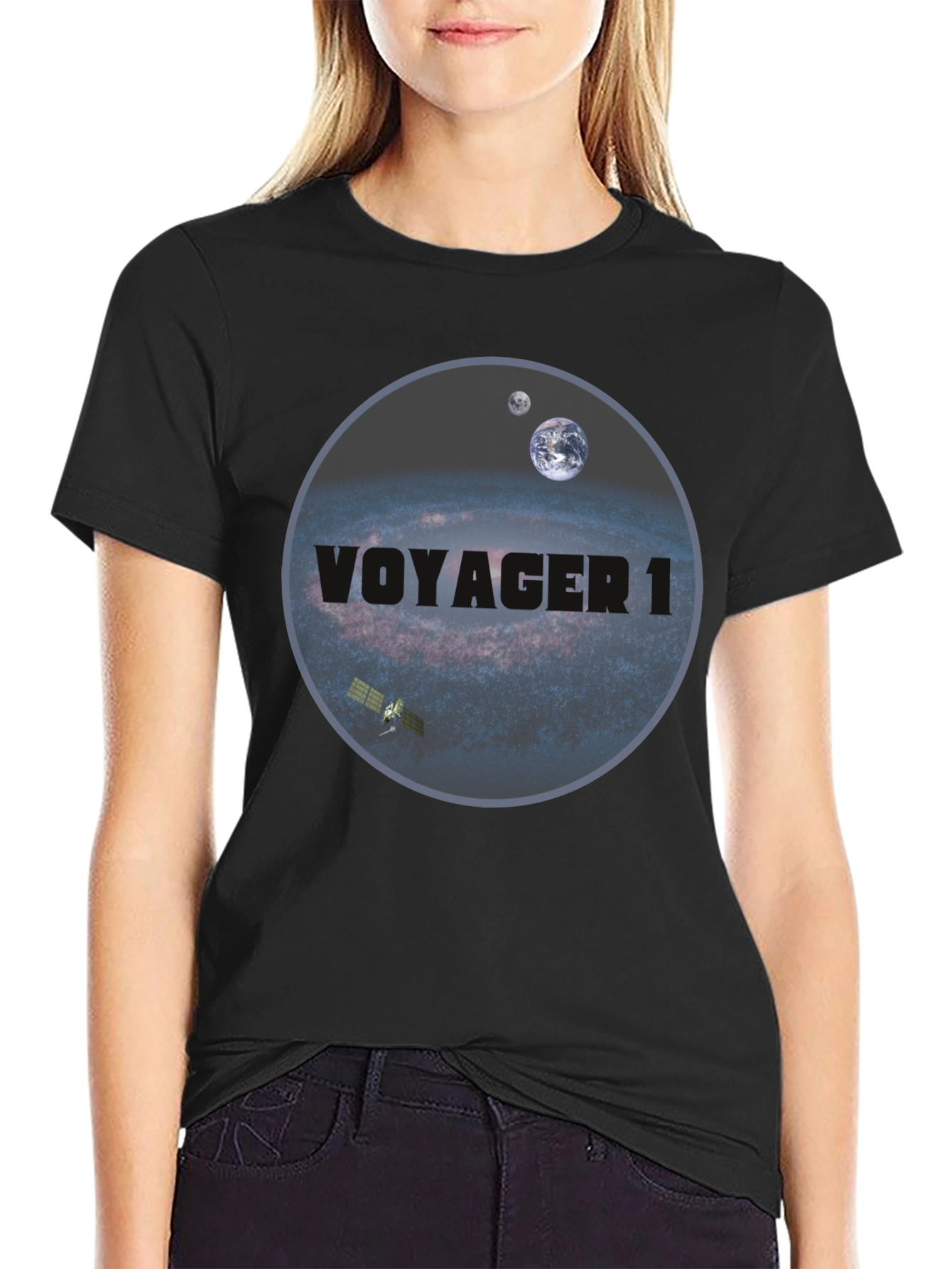 Voyager 1 Galaxy T-Shirt - Space Exploration Tee