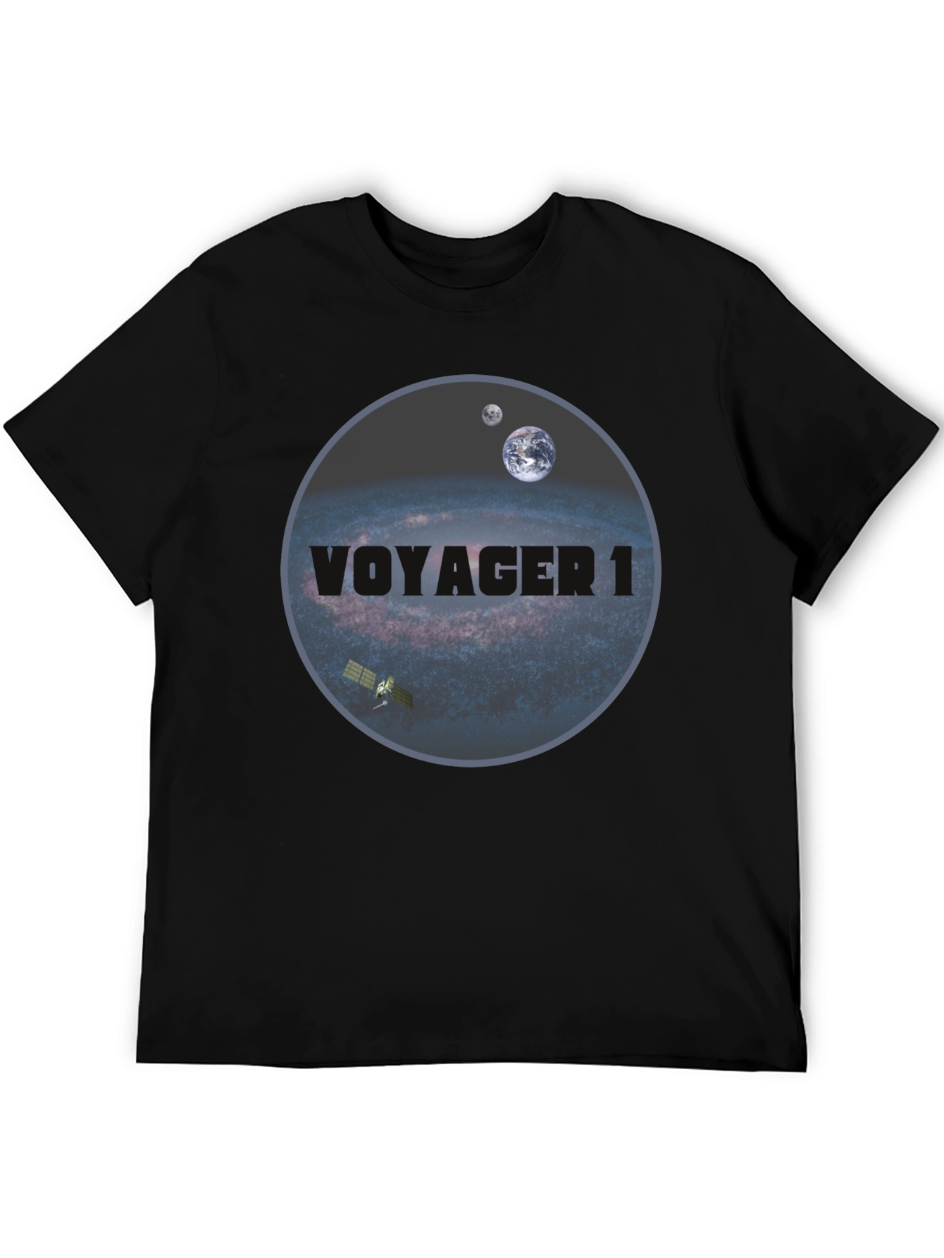 Voyager 1 Galaxy T-Shirt - Space Exploration Tee