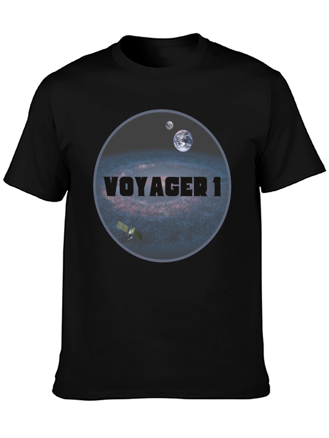 Voyager 1 Galaxy T-Shirt - Space Exploration Tee