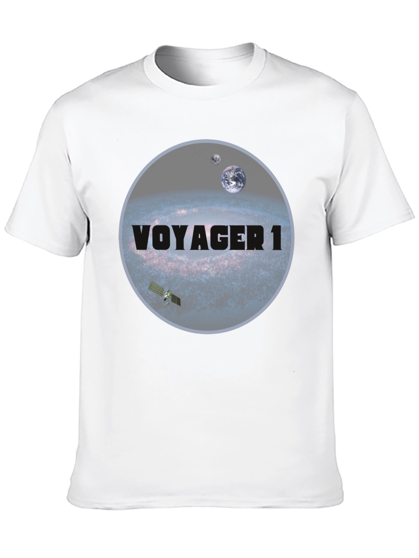 Voyager 1 Galaxy T-Shirt - Space Exploration Tee
