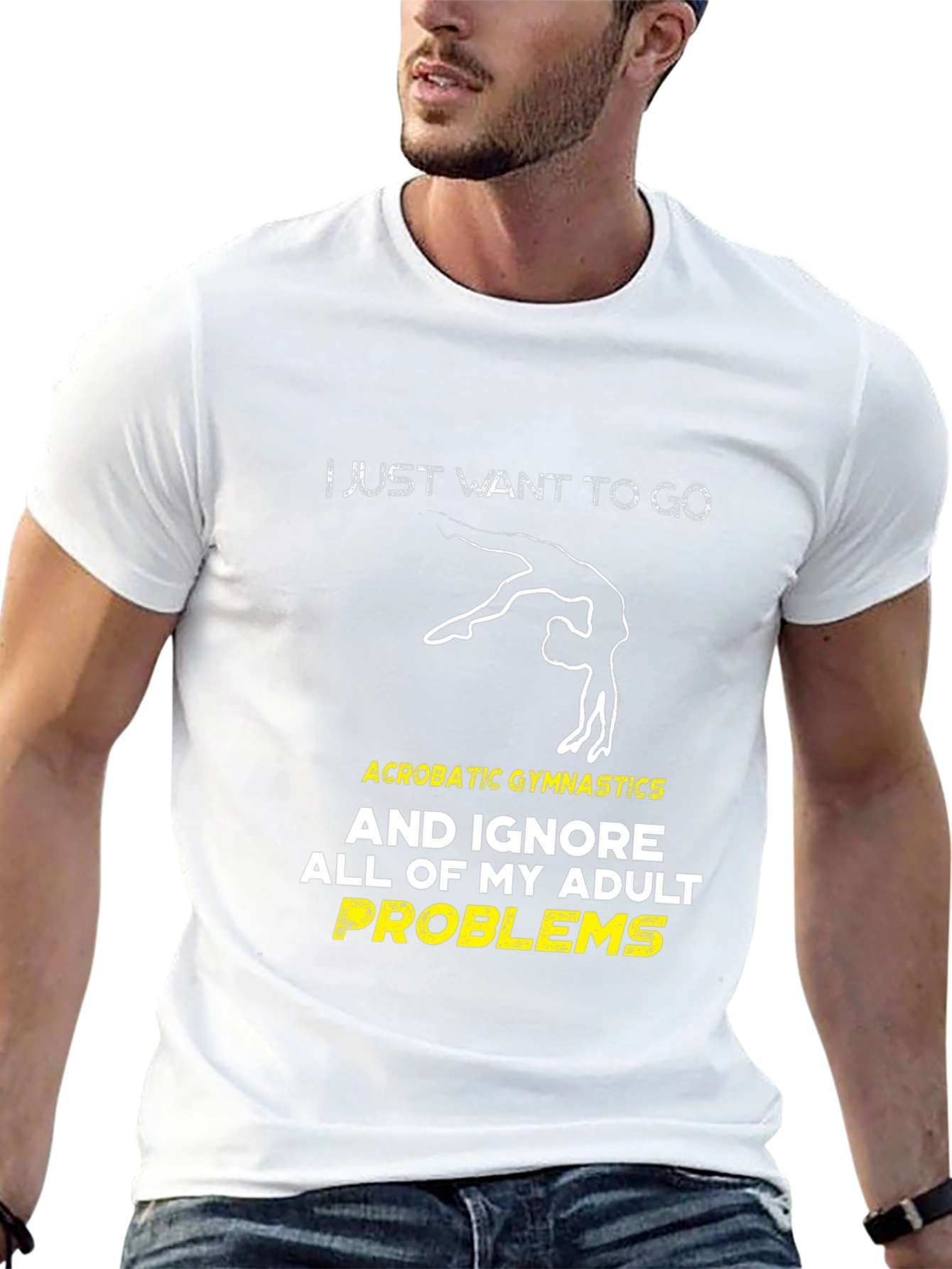 Acrobatic Gymnastics Adult Problems T-Shirt