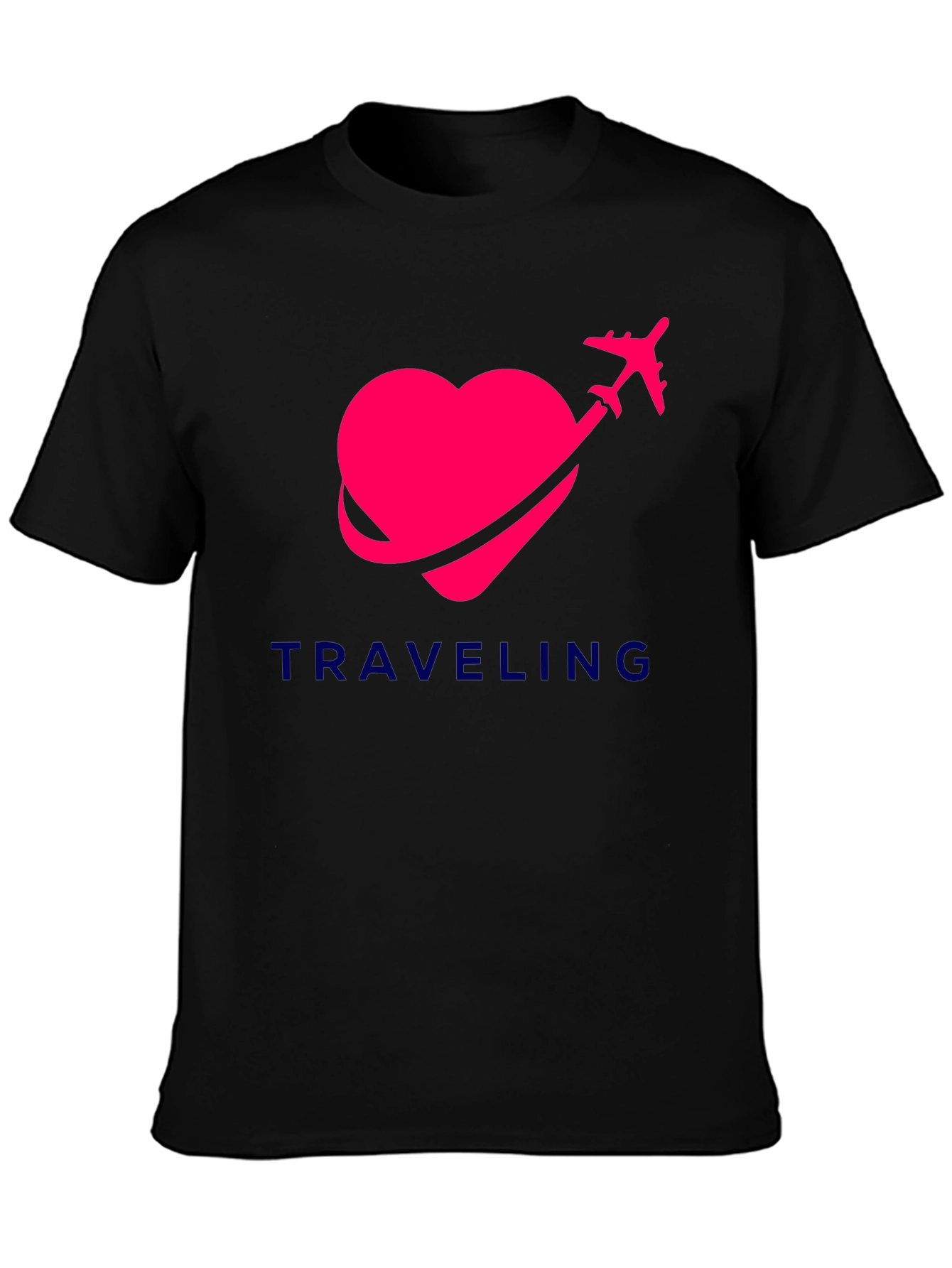 Traveling Heart Graphic T-Shirt