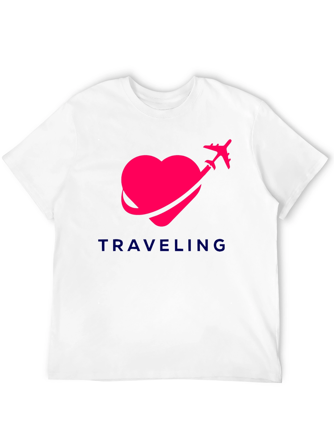 Traveling Heart Graphic T-Shirt
